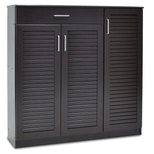 123 000004 Shoe cabinet Sante pakoworld 30 pairs wenge 120x37x123cmIndoor furniture > Shoe storage cabinet & cupboards