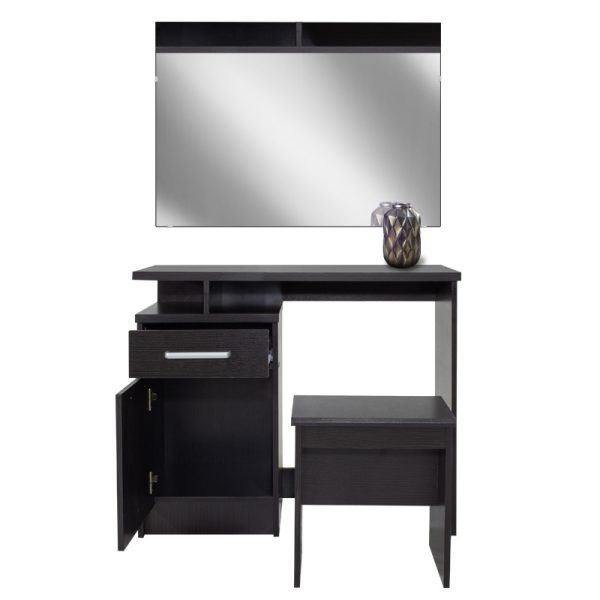 123 000040 3 Dressing table with mirror Olympus pakoworld in wenge colourIndoor furniture > Drawers-consoles