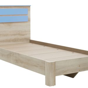 123 000076 2 Bed Looney pakoworld in castillo-blue color 100x200cmIndoor furniture > Children's Room