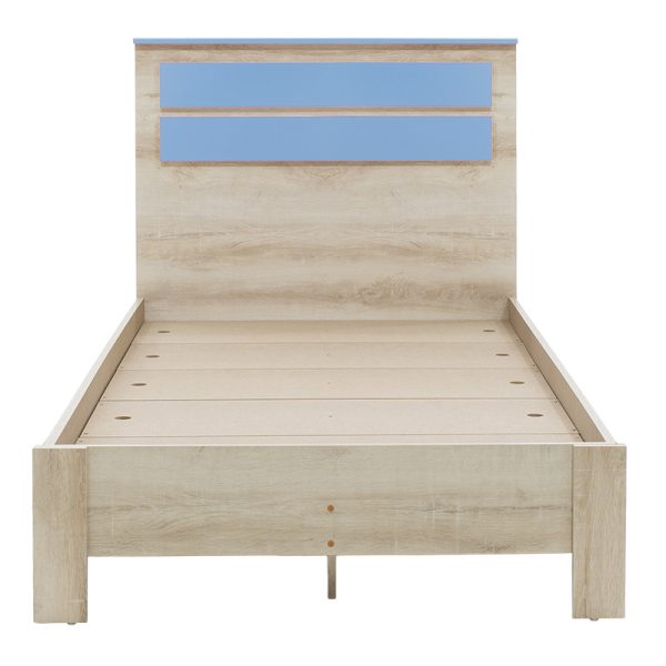 123 000076 3 Bed Looney pakoworld in castillo-blue color 100x200cmIndoor furniture > Children's Room