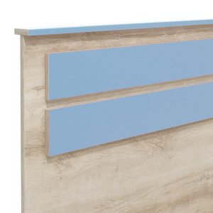 123 000076 4 Bed Looney pakoworld in castillo-blue color 100x200cmIndoor furniture > Children's Room