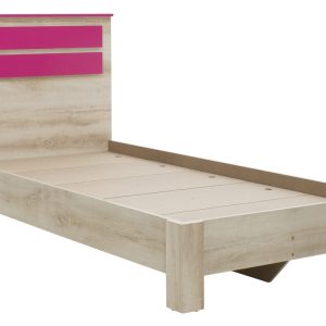 123 000077 2 Bed Looney pakoworld in castillo-pink color 100x200cmIndoor furniture > Children's Room
