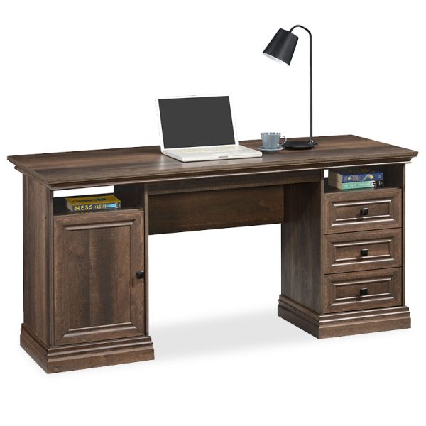 123 000125 Commercial desk Mozart pakoworld in walnut color 160x60x78cmOffice furniture > Professional desk