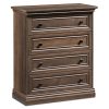 123 000128 Wardrobes Olympus pakoworld with 4 doors and 4 drawers in castillo-toro color 162x57x183cmIndoor furniture > Wardrobes