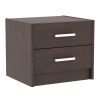 123 000184 Nightstand Fansi pakoworld white 51x40.5x33.5cmSPRING OFFERS