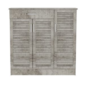 123 000198 2 Shoe cabinet Sante pakoworld 30 pairs antique anthracite 120x37x123cmIndoor furniture > Shoe storage cabinet & cupboards