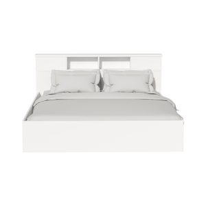 123 000210 2 Double bed Olympus pakoworld in antique white colour 160x200 cmIndoor furniture > Beds