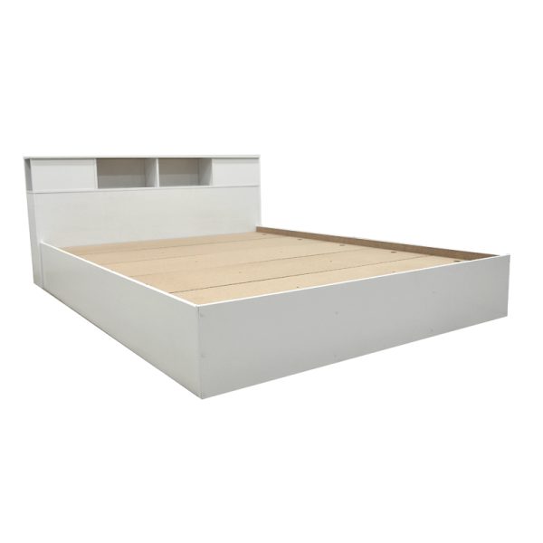 123 000210 3 Double bed Olympus pakoworld in antique white colour 160x200 cmIndoor furniture > Beds