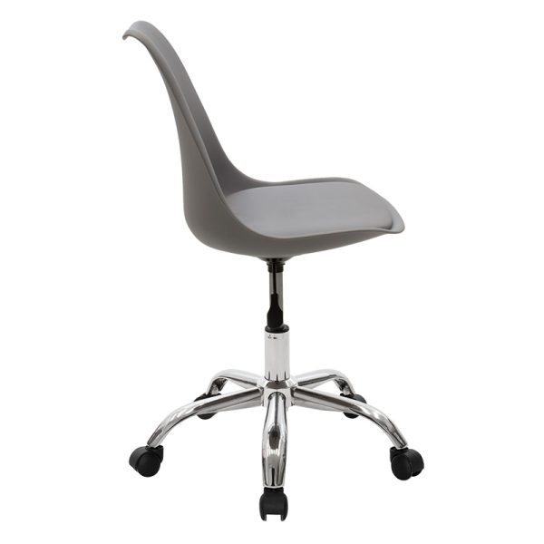 127 000026 2 Office chair Gaston II pakoworld PP-PU greyOffice furniture > Labor office chairs