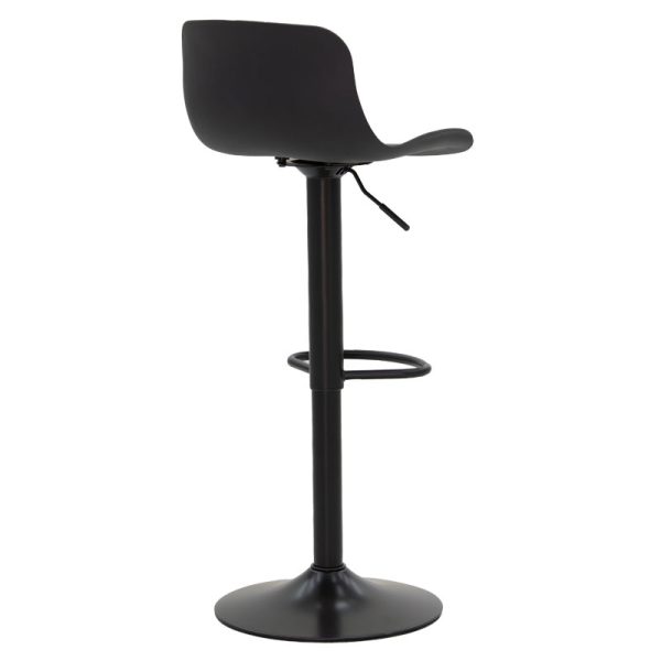 127 000087 2 Bar stool Walden pakoworld PP blackIndoor furniture > Bar stools