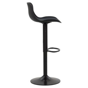 127 000087 3 Bar stool Walden pakoworld PP blackIndoor furniture > Bar stools