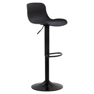 127 000087 Bar stool Walden pakoworld PP blackIndoor furniture > Bar stools