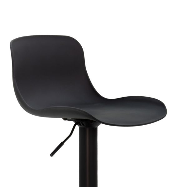 127 000087 4 Bar stool Walden pakoworld PP blackIndoor furniture > Bar stools