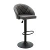 127 000149 Τable Bramwell pakoworld metal dark grey D40x50cmIndoor furniture > Coffee tables