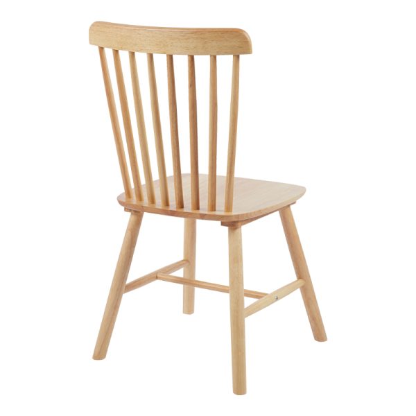 128 000033 2 Melia pakoworld rubberwood chair in natural color 45x51x87cmIndoor furniture > Chairs