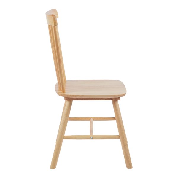 128 000033 3 Melia pakoworld rubberwood chair in natural color 45x51x87cmIndoor furniture > Chairs