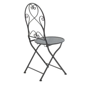 137 000002 2 Dining set 3pcs Walen pakoworld black metalOutdoor furniture > Garden food table