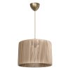 147 000063 Ceiling light Leshia pakoworld Ε27 brown D26x26cmBOHO CHIC > Luminaries