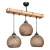 147 000111 Professional umbrella Renny pakoworld beige macrame - beech wood Φ2.5meBOHO CHIC > Outdoor/Beach items