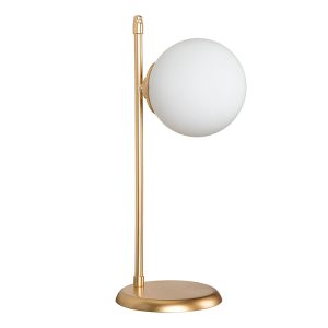 147 000144 Table lamp Inclusive pakoworld Ε27 golden 16.5x21x45cmLighting > Table