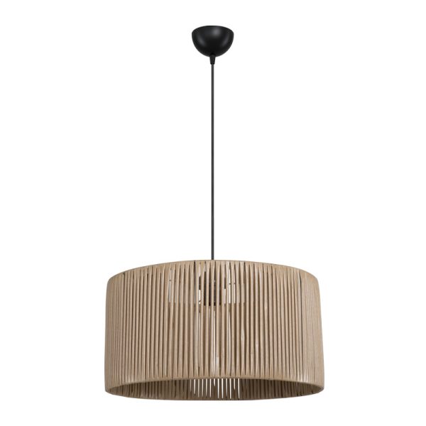 147 000192 Lambu pakoworld single-light ceiling lamp E27 in natural shade Φ40x20cmLighting > Ceiling