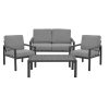 152 000060 Chair Utopia pakoworld metal grey 44x44x55cmOutdoor furniture > Garden chair