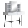 182 000103 Josuane armchair-bed pakoworld gray velvet and natural wood leg 77x80x81cmIndoor furniture > Armchair bed