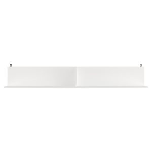184 000109 2 Wall shelf Drowel pakoworld in white color 130x21.6x20cmIndoor furniture > Wall shelves