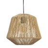 199 000423 Ceiling light Fiona pakoworld Ε27 cream-natural 50x20x63cmBOHO CHIC > Luminaries