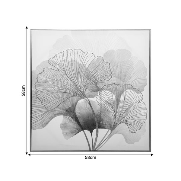 199 000558 2 Wall art with frame Frexy pakoworld mdf 58x3x58cmDecoration > Paintings