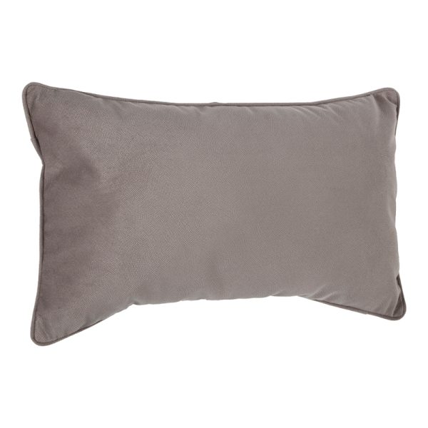 199 000593 Deco cushion Lubel pakoworld in grey-brown color 30x50cmIndoor furniture > Bean Bags
