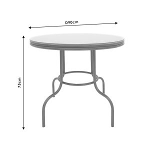 200 000332 3 Lounge set 3pcs Paula pakoworld metal-pe rattan brownEASTER OFFERS