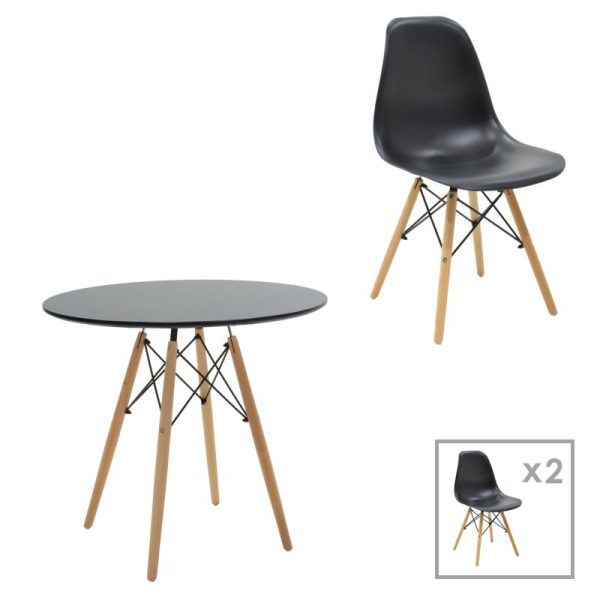 200 000508 Julita Student Dining Room Furniture Package
pakoworld set of 3 pcs Φ80x73cmStudent Offers