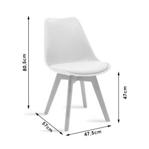 200 000694 4 Natali-Gaston pakoworld dining set 5pcs black-natural 120x80x76cmStudent Offers