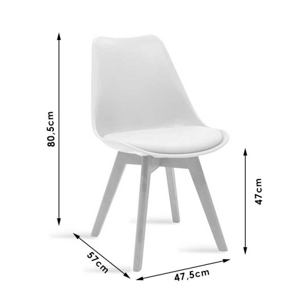 200 000694 4 Natali-Gaston pakoworld dining set 5pcs black-natural 120x80x76cmStudent Offers