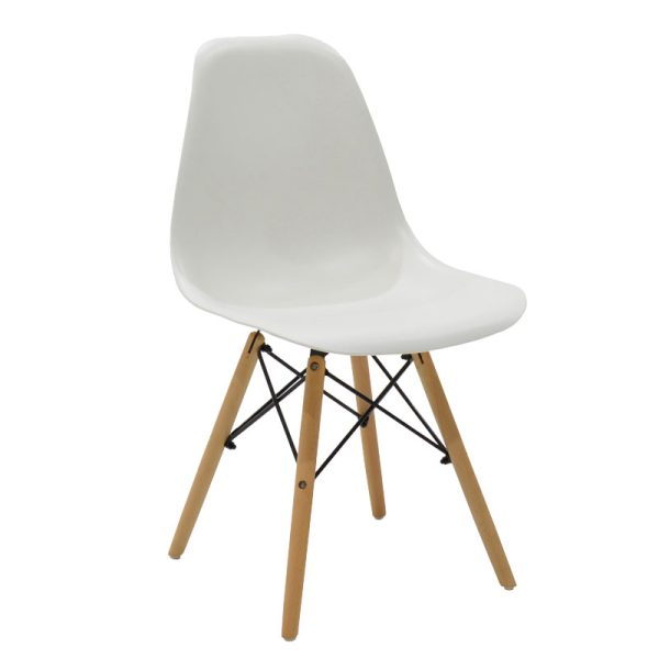 200 000700 2 Julita dining table set of 3 pakoworld MDF and beech wood in white-natural shade D60x73cmStudent Offers