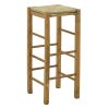 200 000745 Mat for wooden stool Charchie I pakoworld natural 33x33x3cmIndoor furniture > Chairs