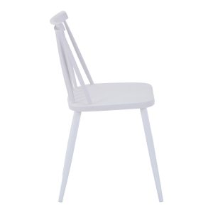 200 001148 3 Elijah-Aurora I pakoworld dining table set of 3 pp in white color Φ60x74cmIndoor furniture > Dinning sets