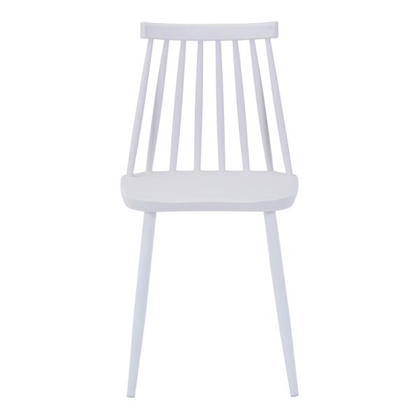 200 001148 4 Elijah-Aurora I pakoworld dining table set of 3 pp in white color Φ60x74cmIndoor furniture > Dinning sets