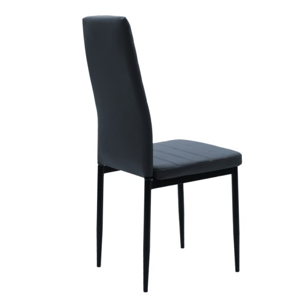 200 001154 2 Dining table set of 3 pieces Cuba-Parker pakoworld madf in sonoma-black color 70x70x75cmIndoor furniture > Dinning sets
