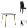 200 001155 Chair Azori pakoworld velvet beige fabric with natural color metal leg 49x55x85cmIndoor furniture > Chairs