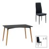 200 001156 Nightstand Ema pakoworld melamine in light mocha color 30x30x55cmIndoor furniture > Bedside tables