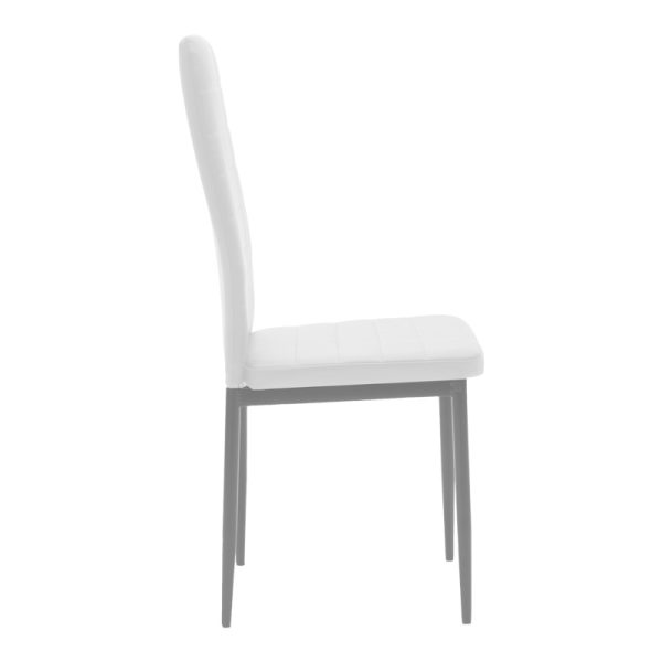 200 001211 3 Dining table Natali-Parker pakoworld set of 3 pcs MDF white-natural legs 80x80x76cmIndoor furniture > Dinning sets