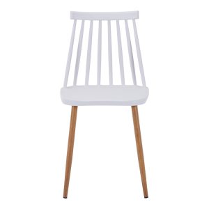 200 001238 3 Dining table set of 5 pieces Manka-Aurora I pakoworld in white color 110x80x77cmIndoor furniture > Dinning sets