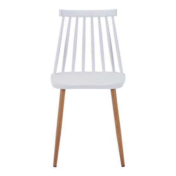 200 001239 3 Dining table Manka I-Aurora I pakoworld set of 3 pieces in white shade 80x80x77cmIndoor furniture > Dinning sets