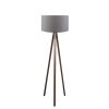 202 000003 Table lamp PWL-1071 pakoworld E27 off-white-walnut Φ22x32cmLighting > Table
