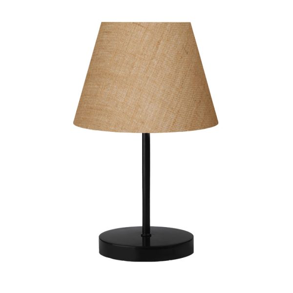 202 000099 Table lamp PWL-1146 pakoworld E27 beige-black D22x37cmLighting > Table