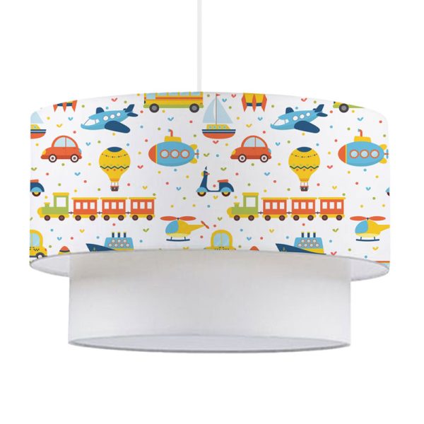 202 000121 2 Children's ceiling light Sarty pakoworld multicolor D30x20cmIndoor furniture > Children's Room