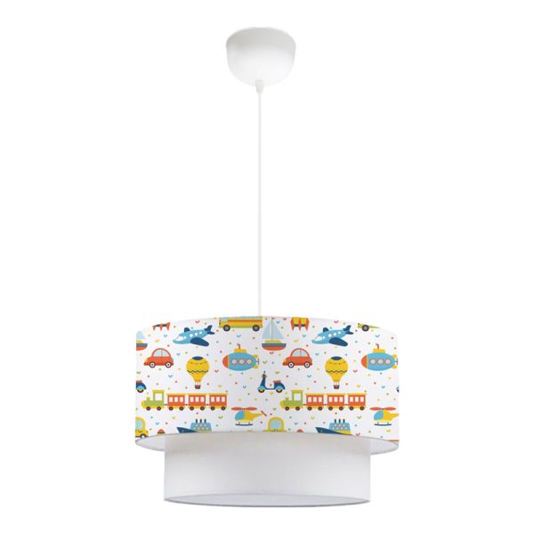 202 000121 Children's ceiling light Sarty pakoworld multicolor D30x20cmIndoor furniture > Children's Room