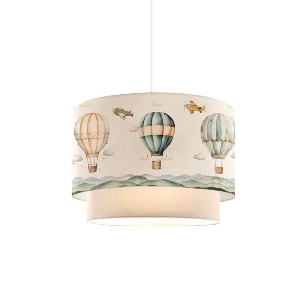 202 000174 Children's ceiling lamp Balon pakoworld in cream shade D30x20cmIndoor furniture > Children's Room